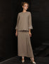 BAJU KURUNG KEDAH CHALINA (COFFEE)